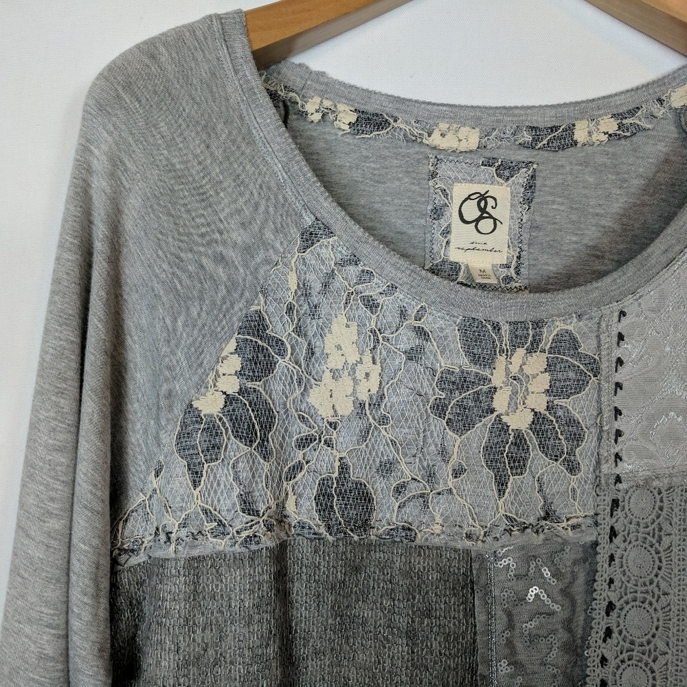 Anthropologie | Patchwork Pullover M - image 7